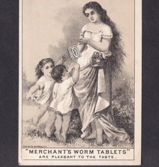 Merchants Gargling Oil Worm Tablets 1800 