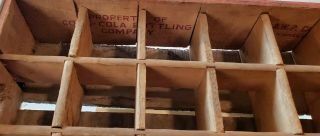 Vintage Coca - Cola Wooden Crate With 24 Dividers.  Pre - owned. 4
