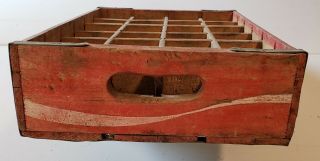 Vintage Coca - Cola Wooden Crate With 24 Dividers.  Pre - owned. 7
