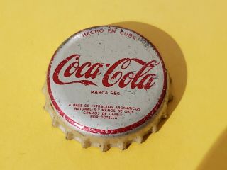 Coca Cola Cuba Soda Bottle Cap Crown Coke Beer Old Rare Cork