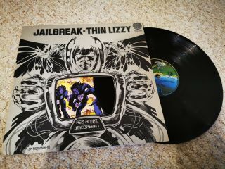 Thin Lizzy - Jailbreak - Vertigo - Uk Vinyl Album 1976