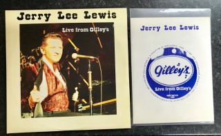 Lp Jerry Lee Lewis Vinyl Album Live From Gilley’s Double G/f Rock’n’roll Country