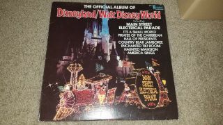 The Official Album Of Disneyland/walt Disney World Disneyland Rec.  2510
