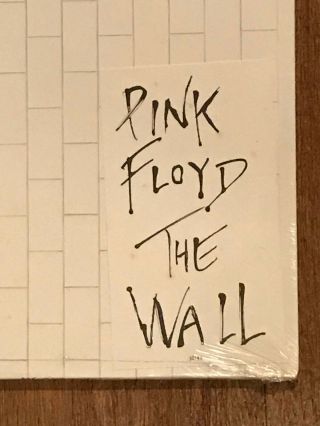 Pink Floyd LP - The Wall - No Bar Code w/ Hype - Columbia PC2 36183 1979 5