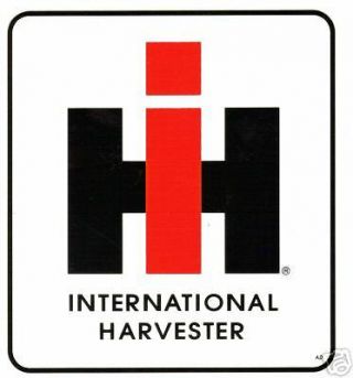International Harvester Vinyl Sticker X - Large