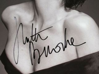 JULIETTE BINOCHE signed Autographed 8X10 PHOTO b EXACT PROOF - SEXY Chocolat 3