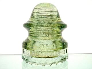 - Fizzy Amber Swirled Citrine Mclaughlin - 20 Glass Signal Insulator