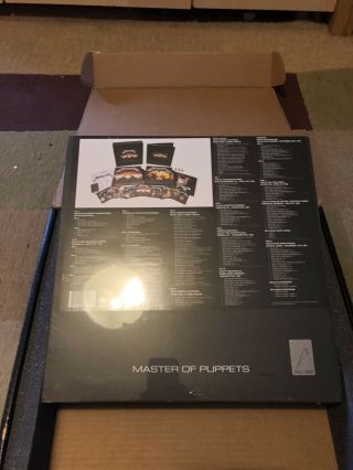 Metallica - Master Of Puppets Box set,  Deluxe Full Contents Vinyl Metal 2