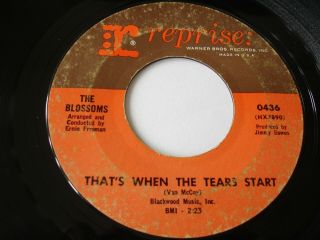 Northern Soul 7 " 45 = The Blossoms = That 