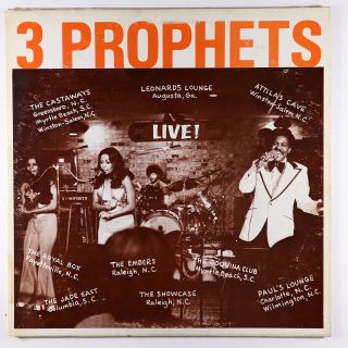 3 Prophets - Live Lp - 3p - Private Soul Funk
