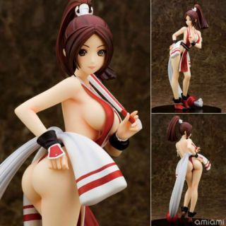 Anime King Of Fighters Xiii Mai Shiranui Action Figure Toys No Box 2 Red 27cm @