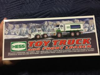 Hess Truck 2008 Toy Truck And Front Loader 1