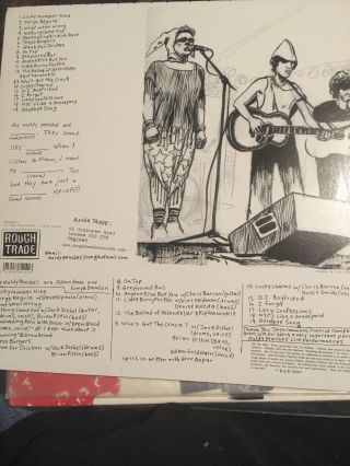 Moldy Peaches First Press Vinyl Lp Record Album Rough Trade 2