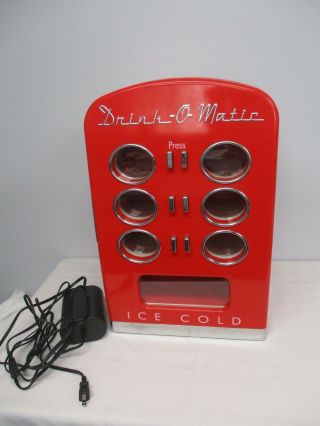 Smart Planet Coke Coca Cola Drink - O - Matic Mini Cooler Refrigerator Dr - 1