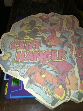 Cliffhanger Sideart For 1983 Laser Disc Game