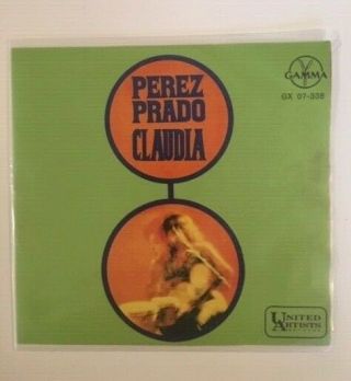 Perez Prado Y Su Orquesta - Claudia / Mama A Gogo - Mexican 7 " Ep Mambo