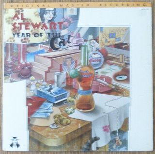 Audiophile Mobile Fidelity Al Stewart Year Of The Cat - Japanese Press - Nm Vin.
