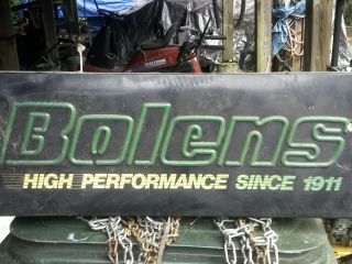 Bolens High Performance Since 1911 Lighted Garden Tractor Sign