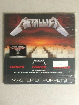 Metallica Master Of Puppets Purple Vinyl 180g 45rpm 2lp