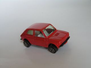 Rare Guisval Seat Fiat 127 In Red / Exc - Nm / Loose
