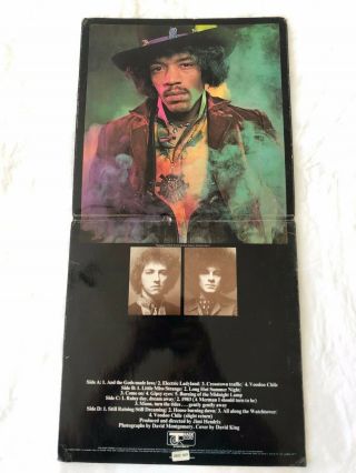 Jimi Hendrix Electric Ladyland 1968 UK Track 613 009 3