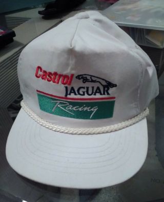 Vintage Castrol Jaguar Racing Hat