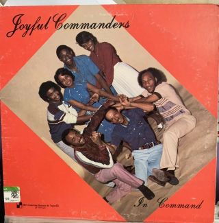 Joyful Commanders - In Command Lp Vg Lp Checkmate 1981 Private Modern Soul Funk