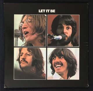 The Beatles Let It Be Vinyl Lp Gatefold Phil,  Ronnie Bell Sound Rare 1970