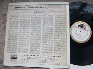 ASD 399 White Gold Label - Berlioz Symphonie Fantastique / Sir Thomas Beecham NM 6