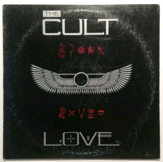 The Cult Love 1986 Lp Vinyl Nm - 1 - 25359 She Sells Sanctuary Rain