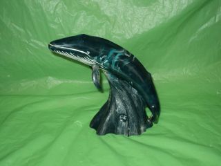 Fine Art Whale Sculpture By:: Cook Company - Signed
