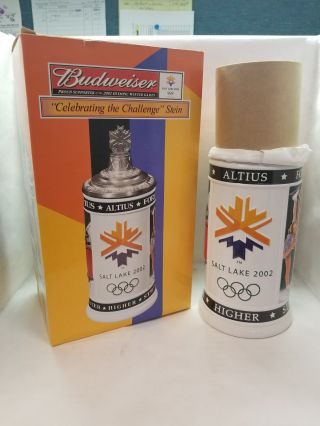" Celebrating The Challenge " Stein Budwiser Proud Supporter Of The 2002 Olympic W