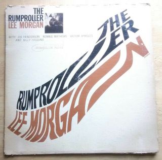 Lee Morgan " The Rumproller " Lp - Blue Note 4199 Rvg Microgroove Jazz ░░░░░░░░░░░