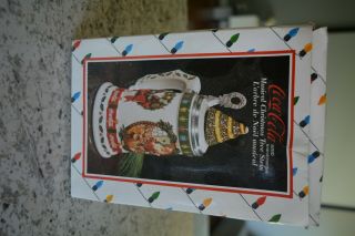 Coca - Cola Musical Christmas Tree Stein In The Box Great Colors And Graphics