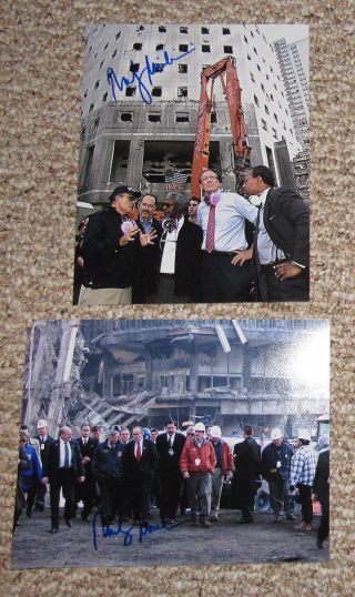 Rudy Giuliani Signed Autographed 8x10 Photo 9 - 11 World Trade Centers Wtc