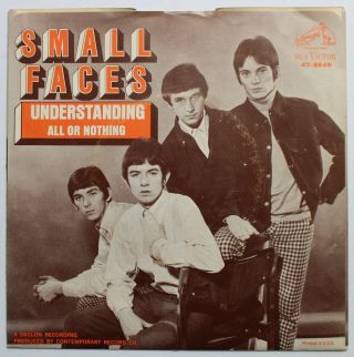 The Small Faces Rare Rca Us Picture Sleeve 45rpm 1966