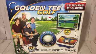 Jakks Pacific Golden Tee Golf Plug And Play Classic Arcade Video Game