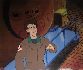 Real Ghostbusters Animation Production Art Cel Dic Ent