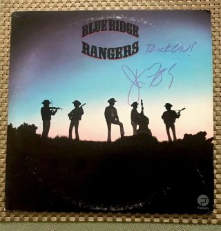 John Fogerty Autographed “blue Ridge Rangers” Album - Fantasy Records 1973 Estate