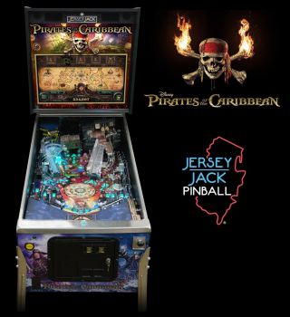 Pirates Of The Caribbean Standard Edition Pinball Machine Jersey Jack