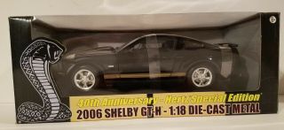 2006 Shelby Gt - H 49th Anniversary Special Edition 1:18 Scale Diecast Mib