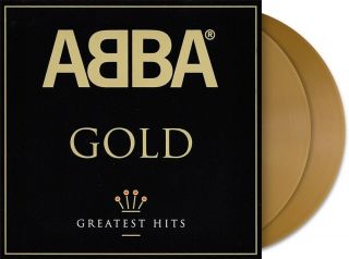 Abba - Gold - Hmv Vinyl Week Exclusive.  Gold 2lp Vinyl.  2000 W/wide.