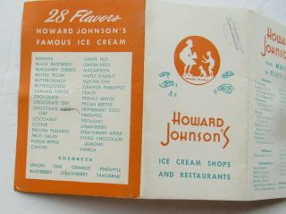 Howard Johnson ' s Directory From Maine To Florida 4