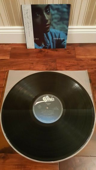 SADE PROMISE JAPANESE,  OBI Vinyl Album 1984 Gatefold Sleeve RARE 7