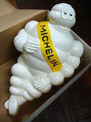 New1x There Is Fire 14 " Michelin Man Doll Figure Bibendum