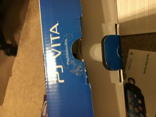 BOX ONLY SONY PS Vita Console System PCH - 1000 3G Wi - fi Model Crystal Black BOX 5