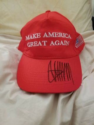 Donald Trump Signed Make America Great Again