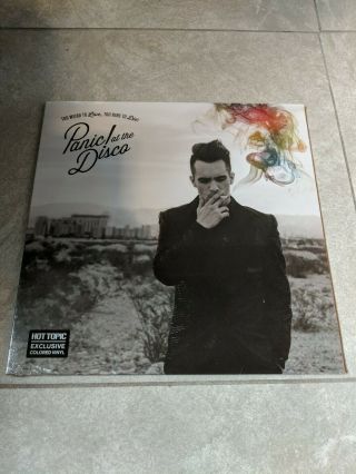 Panic At The Disco Too Weird To Live To Rare To Die Splatter Hot Topic Vinyl.