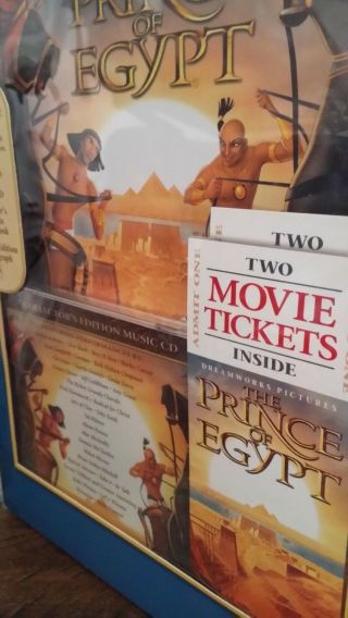 The Prince Of Egypt Movie Ticket Exclusive Gift Package Collectors DreamWorks 3