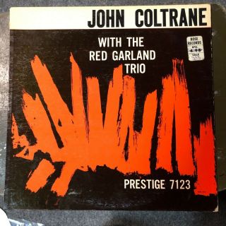 John Coltrane With The Red Garland Trio Lp Prestige 7123 Us 1959 Nj Deep Groove